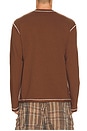 view 2 of 4 Mermaid Long-Sleeve in Brown