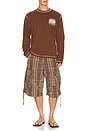 view 4 of 4 Mermaid Long-Sleeve in Brown