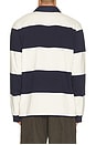 view 2 of 5 Ball Rugby Shirt in Navy Stripe