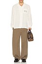 view 4 of 5 Western Camp Collar Shirt in Off-White