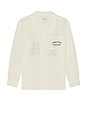 view 5 of 5 Western Camp Collar Shirt in Off-White