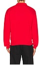 view 2 of 4 Cotton Long Sleeve Knit Polo in Red
