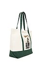view 3 of 6 Roland Xl Tote Bag in Green