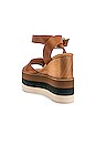view 3 of 5 Demi Napas Wedge in Cuir