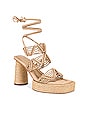 view 2 of 5 Maigo Espadrille Sandal in Sand in Silk Honey