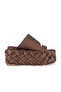 view 1 of 5 Kadine Platform Sandal in Brown