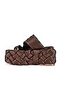 view 5 of 5 Kadine Platform Sandal in Brown