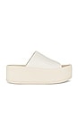view 1 of 5 Minsi Platform Sandal in Napa White