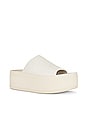 view 2 of 5 Minsi Platform Sandal in Napa White