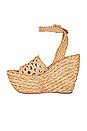 view 5 of 5 SANDALIA DE CUÑA PAGE in Raffia Natural