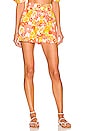 view 1 of 4 Le Haut High Waisted Shorts in Orange Daisy
