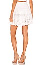 view 3 of 4 JUPE COURTE LA ROTIE in White Broderie Anglaise & Lace