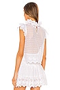 view 4 of 5 La Barnesse in White Eyelet Cotton