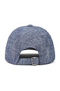 view 2 of 2 Kids Cotton Chambray Novelty Bear Graphic Sport Cap in Chambray