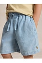 view 4 of 5 Kids Twill Standard Short in Chambray