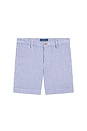 view 1 of 6 ШОРТЫ PREPPY in Blue Seersucker