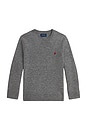 view 1 of 2 Long Sleeve Crewneck Sweater in Grey Heather
