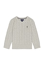 view 1 of 2 PULL CABLE KNIT  in Andover Heather