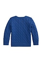 view 2 of 2 PULL CABLE KNIT  in Dusty Azure