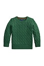 view 1 of 2 PULL CABLE KNIT in Verano Green