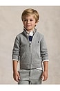 view 6 of 5 PULL FULL ZIP in Andover Heather
