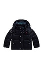 view 1 of 7 Corduroy Boulder Jacket With Removable Sleeves And Hood in Aviator Navy