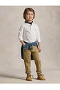 view 3 of 5 Kids Stretch Sateen 5-pocket Sulivan Pant in Desert Khaki