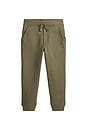 view 1 of 2 Kids Fleece Jogger in Cruise Olive
