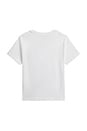 view 2 of 2 Kids Short Sleeve Jersey Knit Fishing Polo Bear T-shirt in White