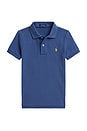 view 1 of 2 CHEMISE POLO in Dusty Azure