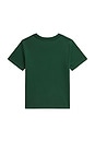 view 2 of 2 Kids Short Sleeve Cotton Jersey Crewneck T-shirt in Verano Green