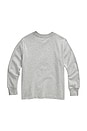 view 2 of 2 Kids Long Sleeve Crewneck T-shirt in Andover Heather