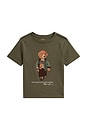 view 1 of 2 CAMISA BEAR GRAPHIC in Cruise Olive