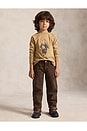 view 4 of 5 CHEMISE CREWNECK  in Camel