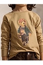 view 5 of 5 CHEMISE CREWNECK  in Camel