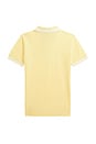 view 2 of 2 Kids Short-sleeve Cotton Polo in Wicket Yellow & White