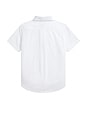 view 2 of 5 Kids Short Sleeve Seersucker Sport Shirt in White