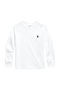 view 1 of 2 Long Sleeve Crewneck T-Shirt in White
