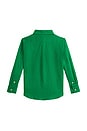 view 2 of 2 Kids Linen Sport Shirt in Cruise Green