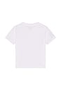 view 2 of 2 Short Sleeve Cotton Jersey Crewneck Big Pony T-shirt in White