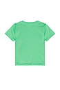 view 2 of 2 Short Sleeve Performance Jersey Knit Crewneck T-shirt in Plato Green