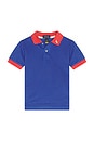 view 1 of 2 Short Sleeve Mesh Collared Polo Shirt in Liberty