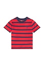 view 1 of 2 CAMISETA in Nantucket Red & Light Navy
