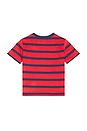 view 2 of 2 CAMISETA in Nantucket Red & Light Navy