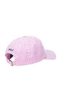 view 2 of 2 Kids Chino Baseball Cap in Pink Seersucker