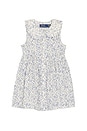 view 1 of 2 Sleeveless Cotton Floral Button Shirt Dress in Strawberry Garden