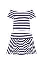view 2 of 2 CONJUNTO DE CAMISA Y FALDA in Deckwash White & Light Navy