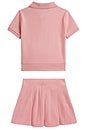 view 2 of 2 ENSEMBLE CHEMISE ET JUPE in Adirondack Rose
