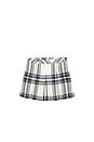view 1 of 2 ШОРТЫ PLAID CULOTTE in Cream & Navy