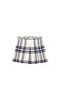 view 2 of 2 ШОРТЫ PLAID CULOTTE in Cream & Navy